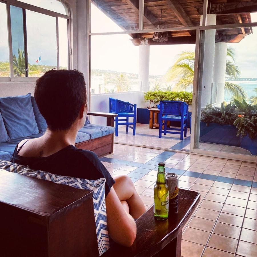 Hotel & Hostal Mayflower Puerto Escondido  Dış mekan fotoğraf